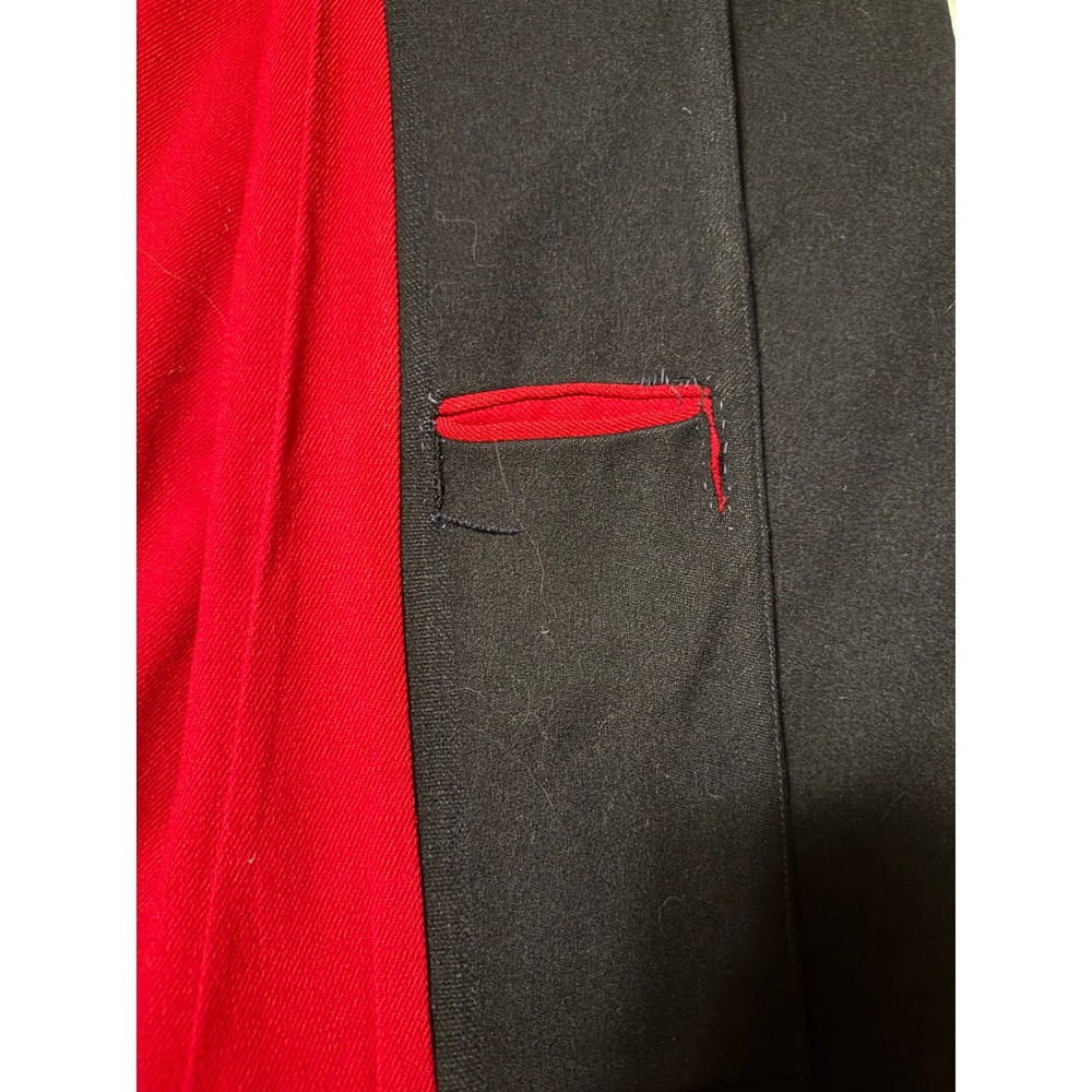 Vtg SH Bruck Curtis L.A. Nurses Wool Navy Red Cape uniform 40's 50's costume EUC - Picture 6 of 6